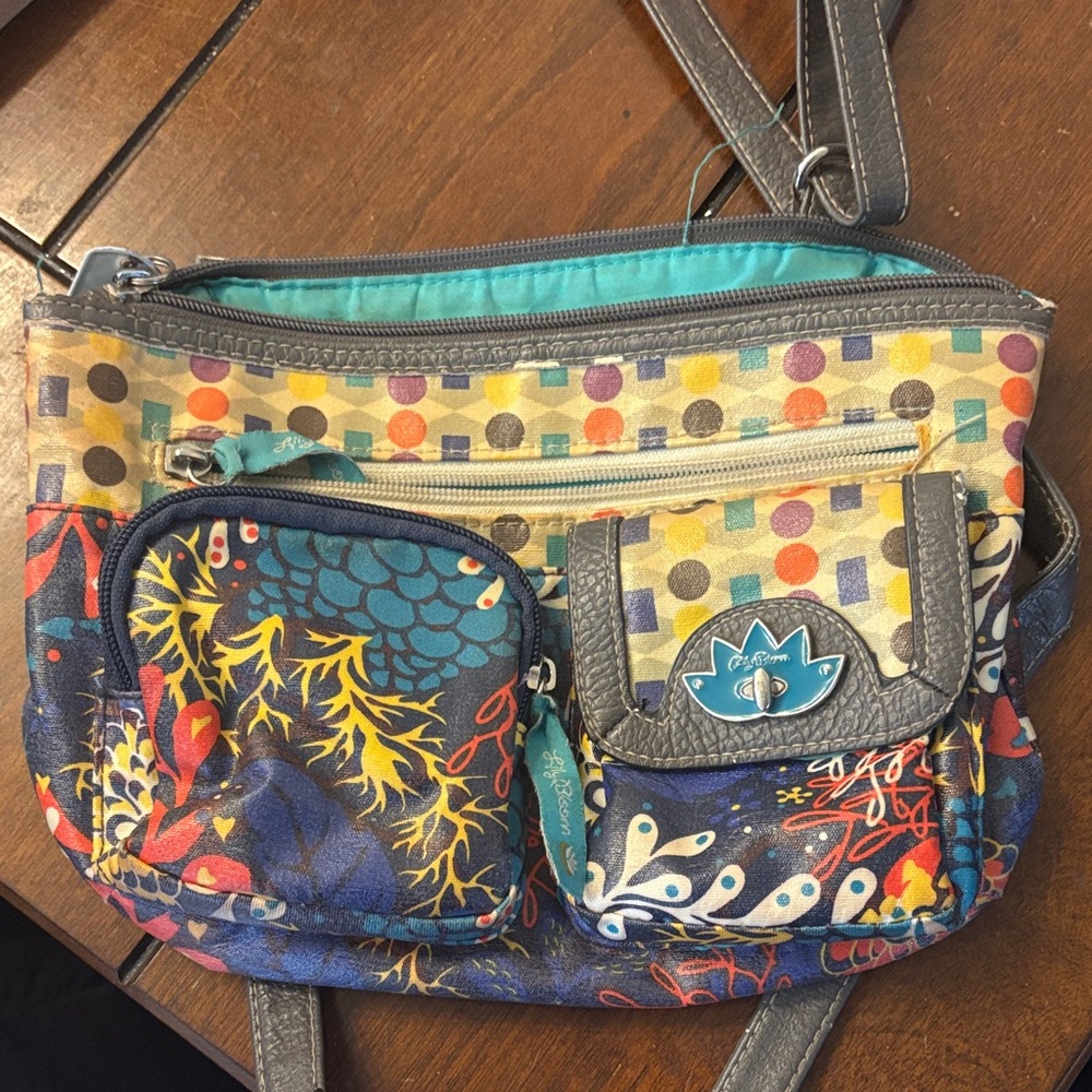 Colorful Patterned Crossbody Bag
